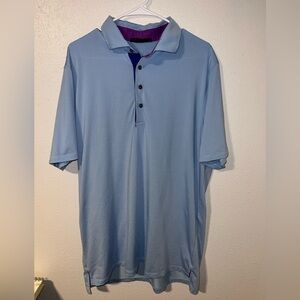 Greyson Purple and Blue Polo Shirt